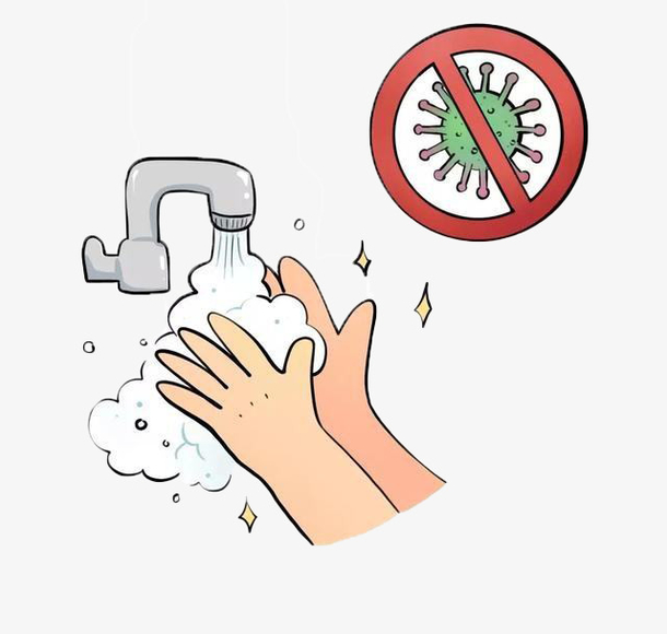 勤洗手消灭病毒细菌