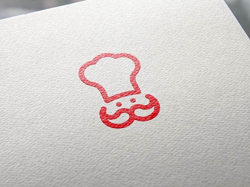 40款厨师元素logo设计